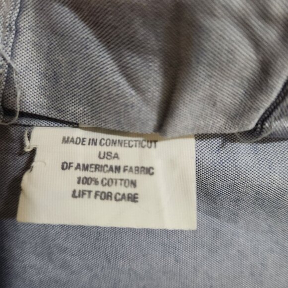 Bergdorf Goodman Mens Blue Pajama Set M 100% Cotton Made In USA - Picture 4 of 4